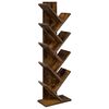 vidaXL &Eacute;tag&egrave;re en bois en forme d'arbre &agrave; 6 niveaux 30 x 18 x 100 cm