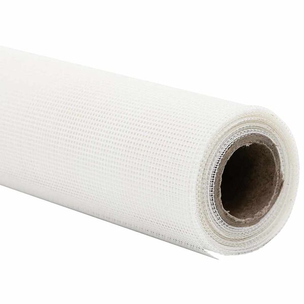 vidaXL Moustiquaire Blanc 100 x 1000 cm Acier
