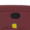 vidaXL Fauteuil de massage inclinable Rouge bordeaux Similicuir