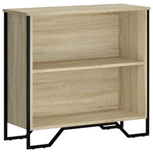 vidaXL Biblioth&egrave;que ch&ecirc;ne sonoma 80x31x74,5 cm bois d'ing&eacute;nierie