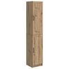 vidaXL Ensemble de Meubles 2 pc Ch&ecirc;ne artisanal Bois d'ing&eacute;nierie