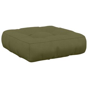 vidaXL Coussin de si&egrave;ge 1 pi&egrave;ce VIANEN 100 % polyester Vert olive