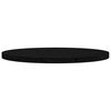 vidaXL Dessus de table rond noir &Oslash;80x3 cm bois de pin massif