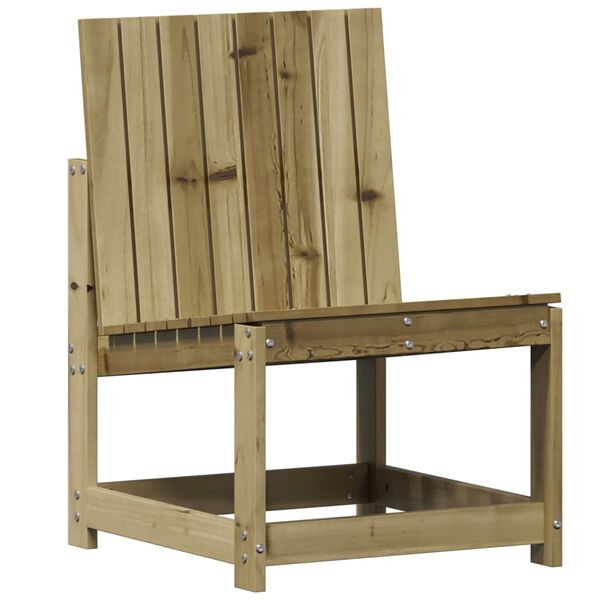vidaXL Chaise de jardin 50,5x55x77 cm bois de pin impr&eacute;gn&eacute;