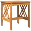 vidaXL Table d'appoint Bois d'Acacia Massif Huile Naturelle