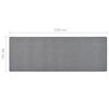 vidaXL Tapis de couloir Gris fonc&eacute; 80x250 cm