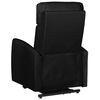 vidaXL Fauteuil Noir Similicuir