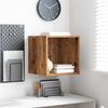 vidaXL Meuble mural Bois ancien 37 x 37 x 37 cm Bois d'ingénierie