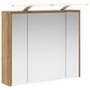vidaXL Armoire Miroir de Salle de Bain Ch&ecirc;ne artisan