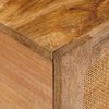 vidaXL Table basse Naturel 80 x 50 x 40 cm Bois de mangue massif