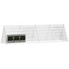 vidaXL Cage pour lapins Argent 650 x 55 x 55 cm Acier galvanis&eacute;