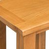 vidaXL Tables d'appoint 2 pcs 27 x 24 x 37 cm Bois de chêne massif