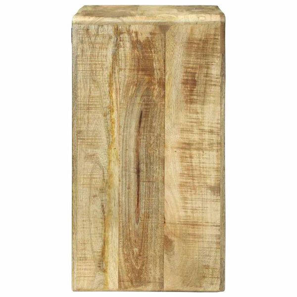 vidaXL Meuble TV Marron 36 x 30 x 54 cm Bois de manguier massif