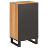 vidaXL Buffet avec tiroir Marron 40 x 33 x 75 cm Bois de mangue massif