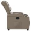 vidaXL Fauteuil inclinable Cappuccino Similicuir