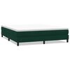 vidaXL Sommier &agrave; lattes de lit sans matelas vert fonc&eacute; 180x220 cm