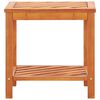 vidaXL Table d'appoint Bois d'acacia massif 45 x 33 x 45 cm