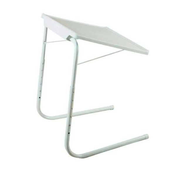 MESA LING Table de TV r&eacute;glable Tavolino Blanc