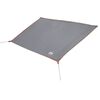vidaXL Tarp r&eacute;sistant &agrave; l'eau personne 240 x 460 cm Gris et orange