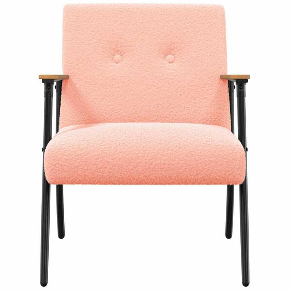 vidaXL fauteuil Rose 59 x 75 x 78 cm