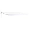 vidaXL Auvent r&eacute;tractable &eacute;lectrique Blanc 4,5 &times; 3 m