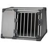 TRIXIE Cage de transport inclin&eacute;e pour chiens L Alu graphite 39338