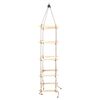 vidaXL &Eacute;chelle de corde pour enfants 200 cm Bois