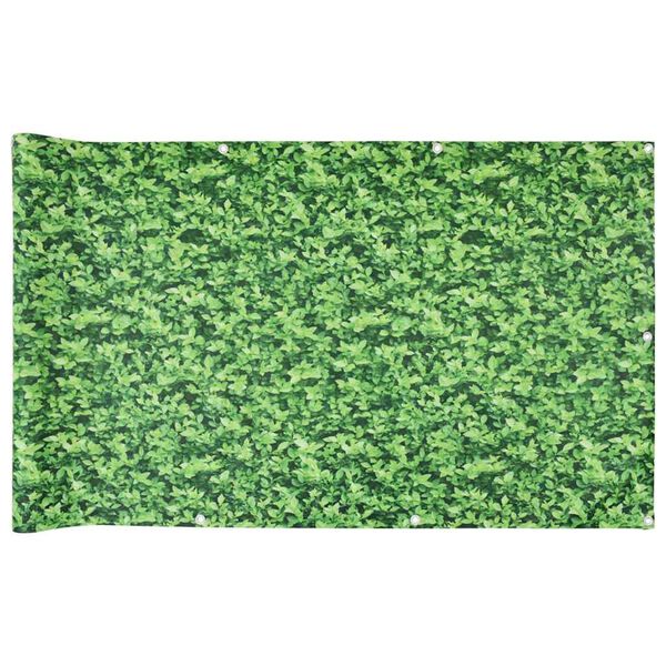 vidaXL &Eacute;cran d'intimit&eacute; de balcon aspect de plante vert 700x120 cm PVC