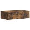 vidaXL Table d'appoint murale 59 x 34,5 x 17 cm Bois d'ing&eacute;nierie