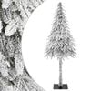 vidaXL Sapin de No&euml;l artificiel Blanc 71 x 71 x 150 cm