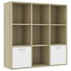 White_and_sonoma_oak