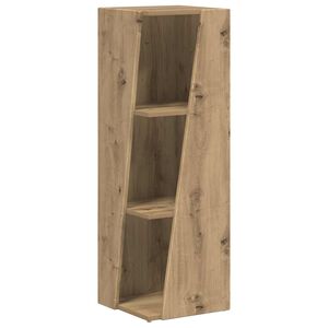 vidaXL &Eacute;tag&egrave;re lat&eacute;rale 33 x 32 x 100,5 cm Bois d'ing&eacute;nierie