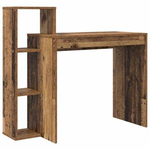vidaXL Bureau Bois Ancien 100 x 40 x 90 cm Bois d'ing&eacute;nierie