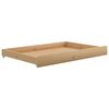 vidaXL Lit coulissant 2x(90x200) cm Marron miel Bois de pin massif