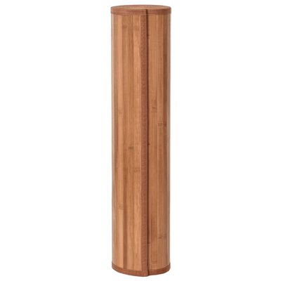 vidaXL Tapis rectangulaire naturel 100x1000 cm bambou