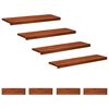vidaXL Marches d'escalier 8 pi&egrave;ces 90 x 30 x 2 cm Marron
