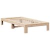 vidaXL Cadre de lit sans matelas 90x190 cm bois de pin massif