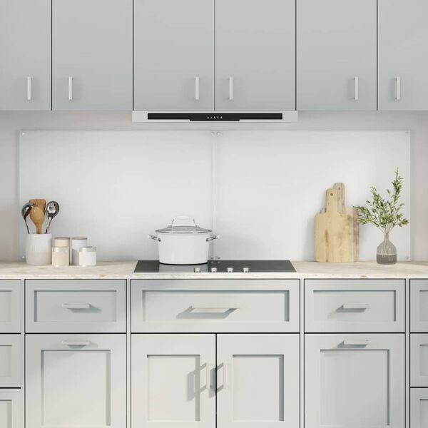 vidaXL Protection de cuisine 2 pcs Transparent 90 x 60 cm verre tremp&eacute;