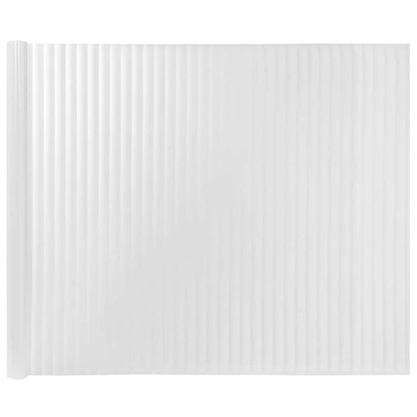 vidaXL Films pour fen&ecirc;tre 2 pcs d&eacute;poli motif &agrave; rayures PVC