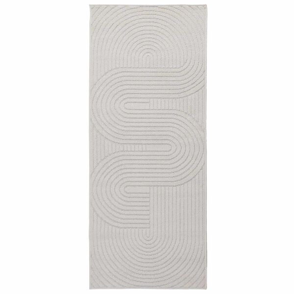vidaXL Tapis de surface Rectangulaire Cr&egrave;me 150 x 80 cm