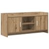 vidaXL Meuble TV 102 x 33 x 47 cm Ch&ecirc;ne artisanal Bois d'ing&eacute;nierie