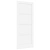 vidaXL Porte int&eacute;rieure 83 x 202 cm Contreplaqu&eacute; Blanc