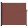vidaXL Auvent lat&eacute;ral r&eacute;tractable marron 180x500 cm