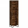 vidaXL Biblioth&egrave;que ch&ecirc;ne fum&eacute; 50x31x169 cm bois d'ing&eacute;nierie