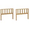 vidaXL Module d'accoudoirs 2 pcs Blanc 80 x 6 x 61 cm