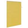 vidaXL Store enrouleur avec des rideaux Jaune 150 x 220 cm Bambou