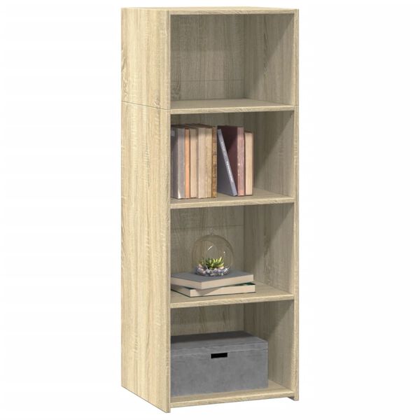 vidaXL Buffet haut chêne sonoma 45x41x124 cm bois d'ingénierie