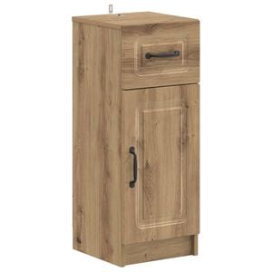 vidaXL Meuble de Rangement de Salle de Bain UTRECHT Ch&ecirc;ne artisanal