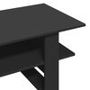 vidaXL Table basse noir 102x55x42 cm bois d'ing&eacute;nierie