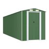 vidaXL Abri de jardin Vert 192x689x223 cm M&eacute;tal galvanis&eacute;
